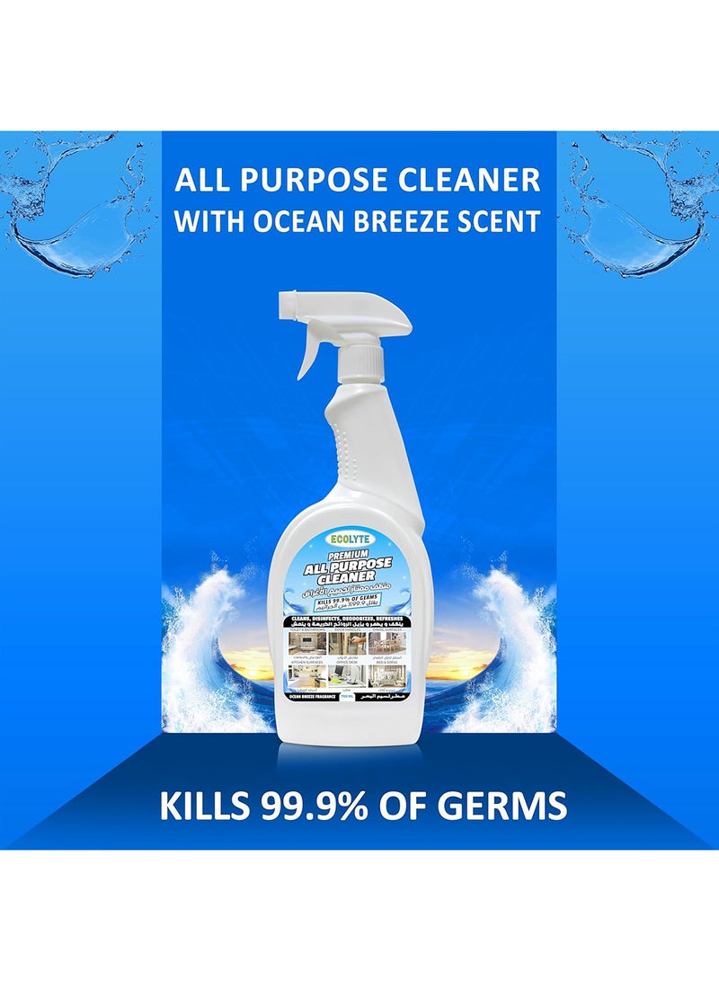 ECOLYTE+ Premium All Purpose Cleaner - Ocean Breeze - Image 3